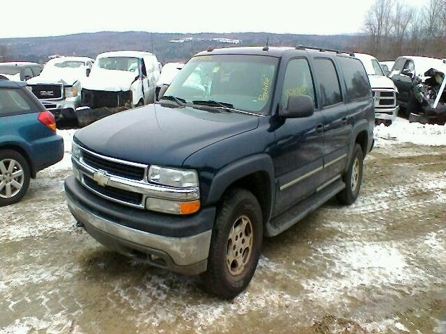 3GNFK16Z85G277649 - 2005 CHEVROLET SUBURBAN K BLUE photo 2