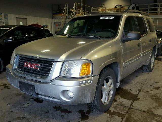 1GKET16S446146730 - 2004 GMC ENVOY XL SILVER photo 2