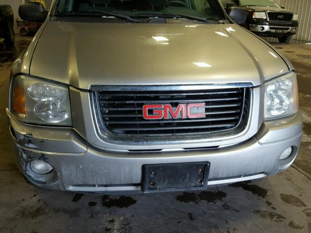 1GKET16S446146730 - 2004 GMC ENVOY XL SILVER photo 9