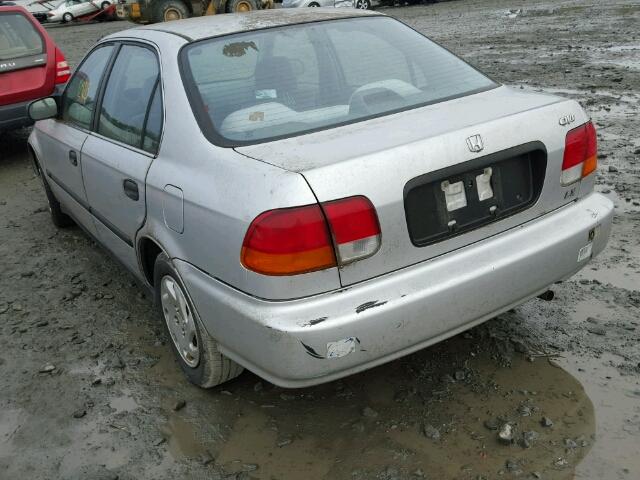 1HGEJ6678TL049283 - 1996 HONDA CIVIC LX SILVER photo 3