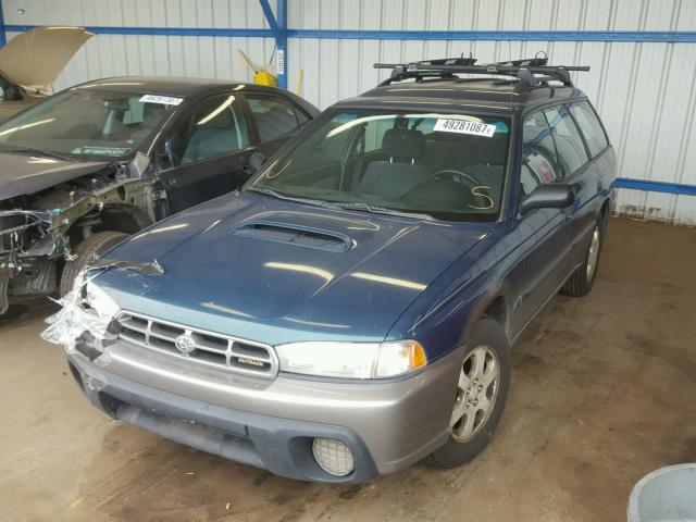 4S3BG6857W6643085 - 1998 SUBARU LEGACY 30T GREEN photo 2