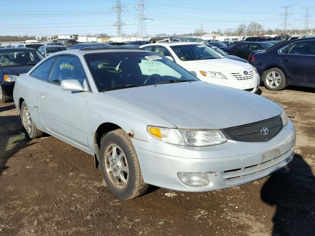 2T1CF22P91C445569 - 2001 TOYOTA CAMRY SOLA SILVER photo 1