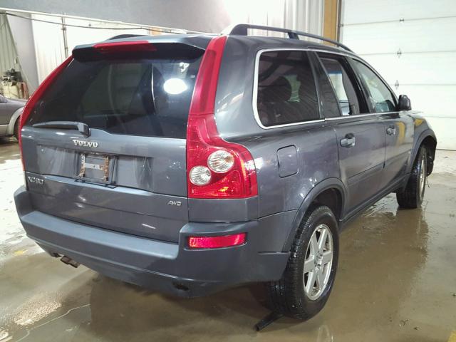 YV1CZ592251187967 - 2005 VOLVO XC90 GRAY photo 4