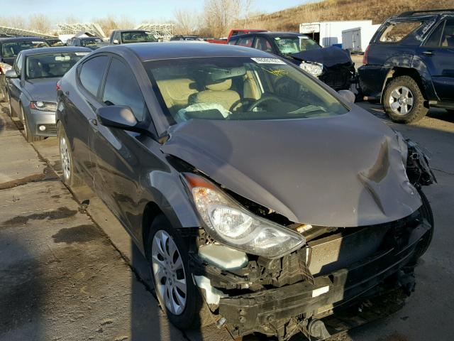 5NPDH4AE2CH068545 - 2012 HYUNDAI ELANTRA GL GOLD photo 1