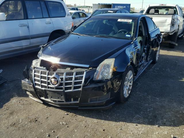 1G6DA5E51C0145345 - 2012 CADILLAC CTS BLACK photo 2