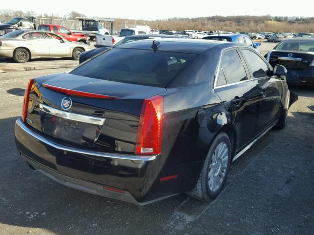 1G6DA5E51C0145345 - 2012 CADILLAC CTS BLACK photo 4