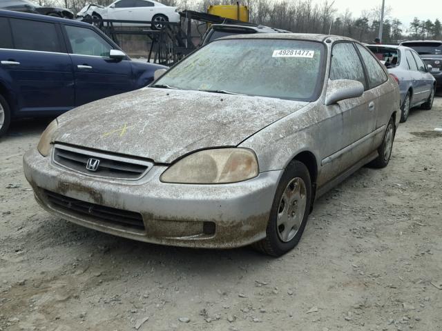 1HGEJ8247YL087134 - 2000 HONDA CIVIC EX SILVER photo 2