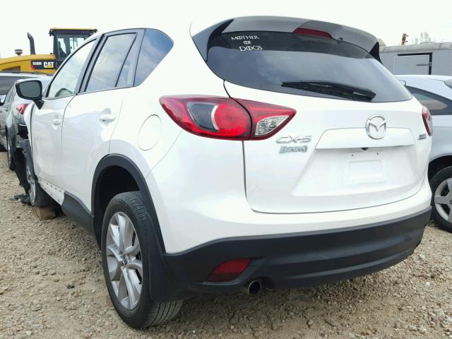 JM3KE2DY3F0466219 - 2015 MAZDA CX-5 GT WHITE photo 3