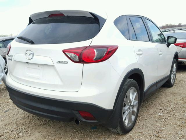 JM3KE2DY3F0466219 - 2015 MAZDA CX-5 GT WHITE photo 4