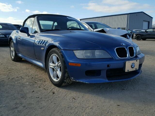 4USCH934XYLF85475 - 2000 BMW Z3 2.3 BLUE photo 1