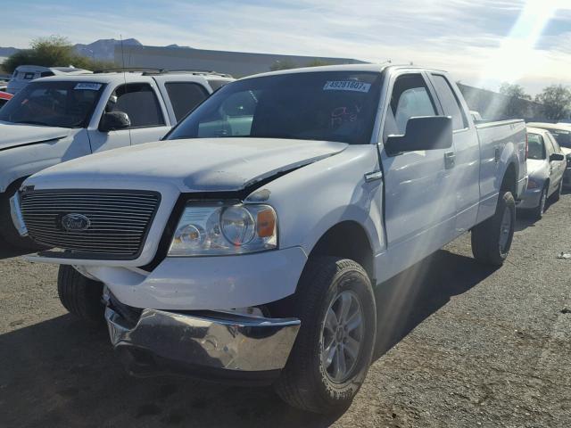 1FTRX14W15FB64983 - 2005 FORD F150 WHITE photo 2