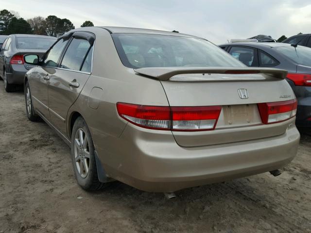 1HGCM66563A065877 - 2003 HONDA ACCORD EX GOLD photo 3