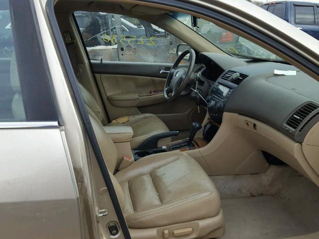 1HGCM66563A065877 - 2003 HONDA ACCORD EX GOLD photo 5