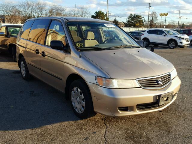 2HKRL1851XH524825 - 1999 HONDA ODYSSEY LX GOLD photo 1