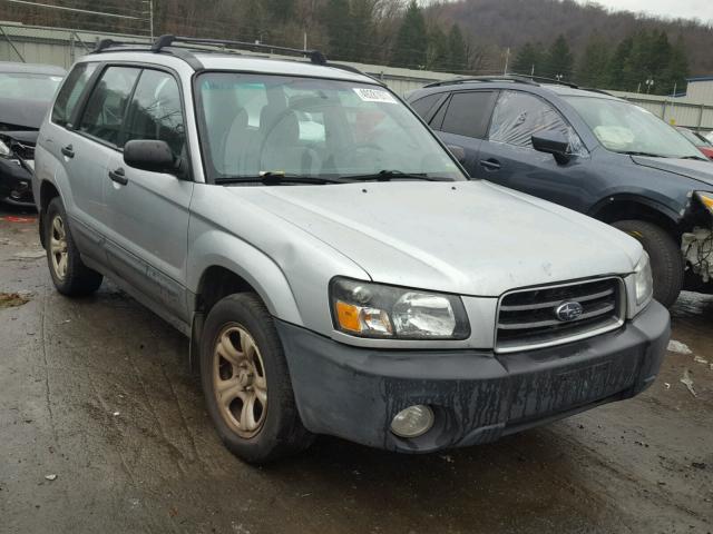JF1SG63623H740717 - 2003 SUBARU FORESTER 2 SILVER photo 1