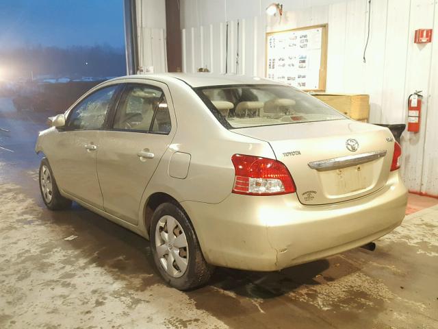 JTDBT923871096492 - 2007 TOYOTA YARIS GOLD photo 3