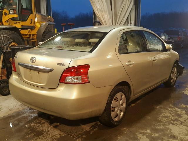 JTDBT923871096492 - 2007 TOYOTA YARIS GOLD photo 4