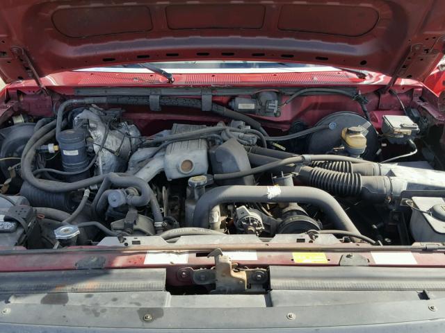 1FTEF15Y3SNA98262 - 1995 FORD F150 RED photo 7