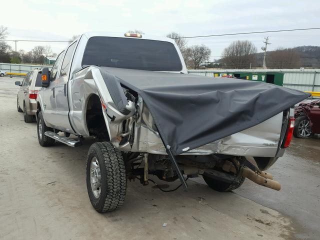 1FT7W2BT6BEA66574 - 2011 FORD F250 SUPER SILVER photo 3