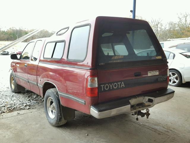 JT4TN12D2T0017505 - 1996 TOYOTA T100 XTRAC RED photo 3