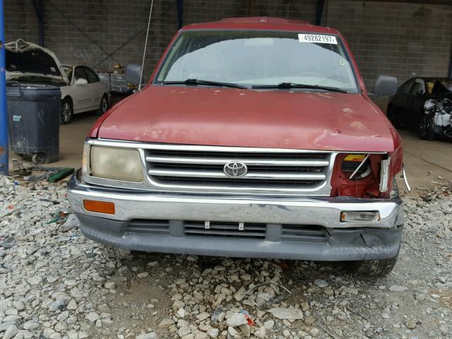 JT4TN12D2T0017505 - 1996 TOYOTA T100 XTRAC RED photo 9