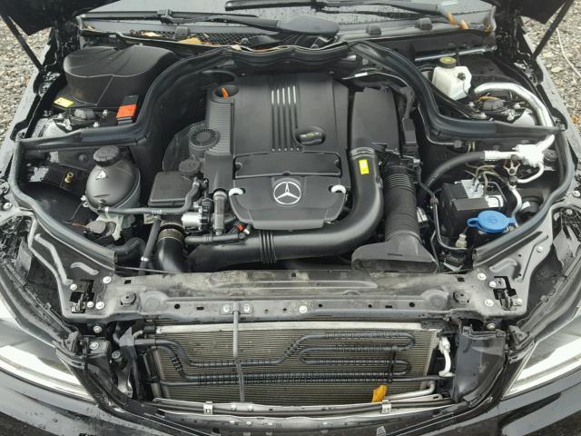 WDDGF4HB8DR267226 - 2013 MERCEDES-BENZ C 250 BLACK photo 7