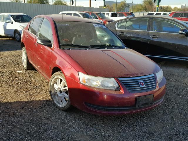 1G8AJ55F77Z127498 - 2007 SATURN ION LEVEL BURGUNDY photo 1