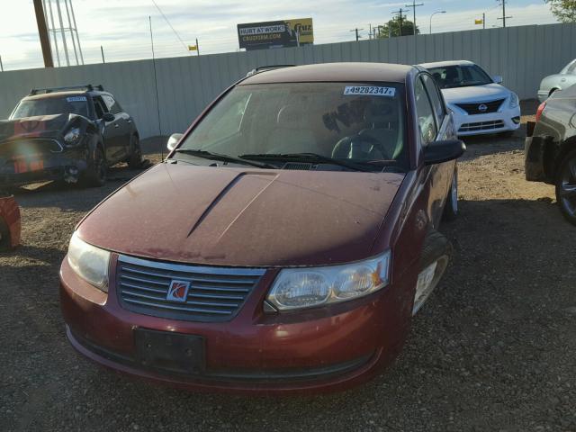 1G8AJ55F77Z127498 - 2007 SATURN ION LEVEL BURGUNDY photo 2