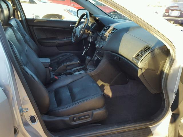 1HGCM66545A033710 - 2005 HONDA ACCORD EX 银色 照片 5