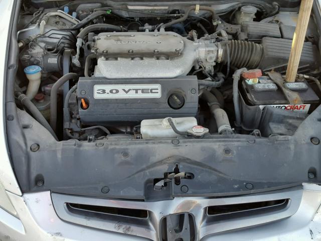 1HGCM66545A033710 - 2005 HONDA ACCORD EX SILVER photo 7