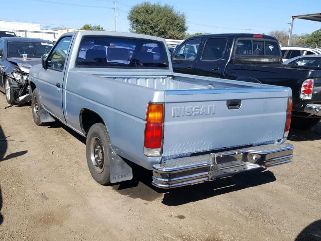 1N6SD11S7MC390860 - 1991 NISSAN TRUCK SHOR BLUE photo 3