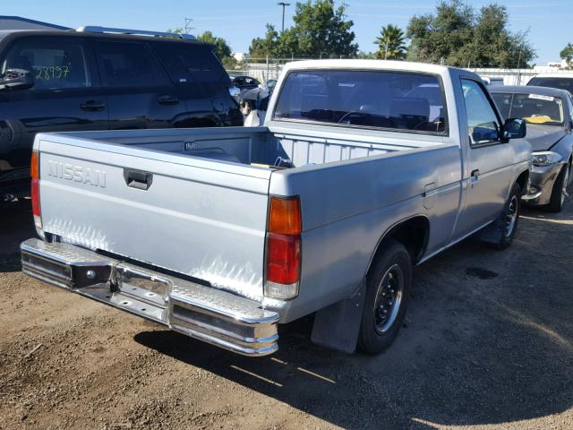 1N6SD11S7MC390860 - 1991 NISSAN TRUCK SHOR BLUE photo 4