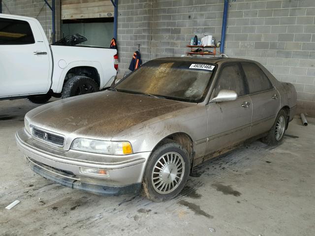 JH4KA7678NC035585 - 1992 ACURA LEGEND LS GOLD photo 2