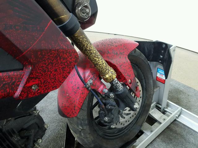 MLHJC6112E5006167 - 2014 HONDA GROM 125 RED photo 15