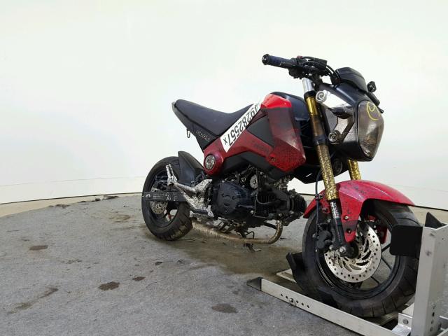 MLHJC6112E5006167 - 2014 HONDA GROM 125 RED photo 2