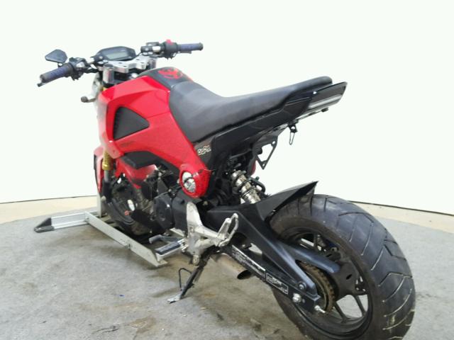 MLHJC6112E5006167 - 2014 HONDA GROM 125 RED photo 6