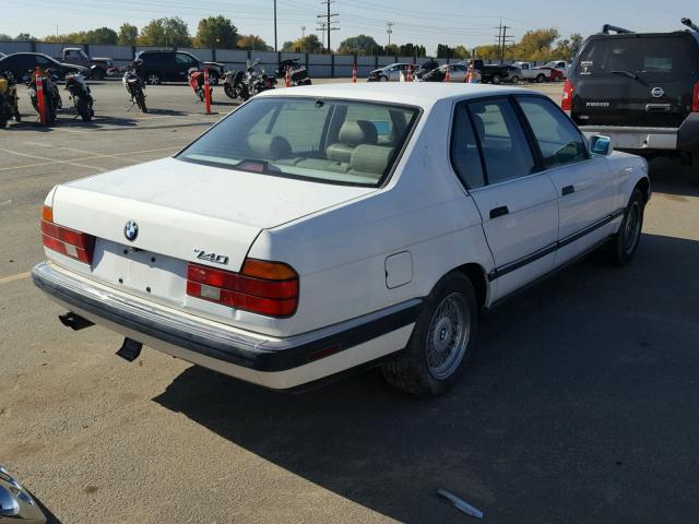 WBAGD4328PDE63899 - 1993 BMW 740 I AUTO WHITE photo 4