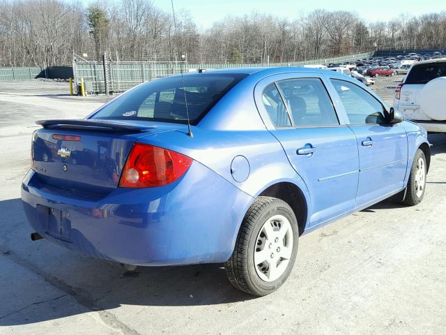 1G1AL58F587144088 - 2008 CHEVROLET COBALT LT BLUE photo 4