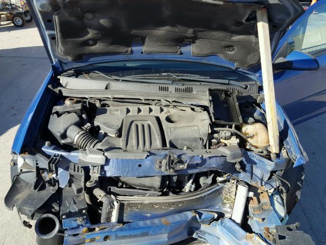 1G1AL58F587144088 - 2008 CHEVROLET COBALT LT BLUE photo 7