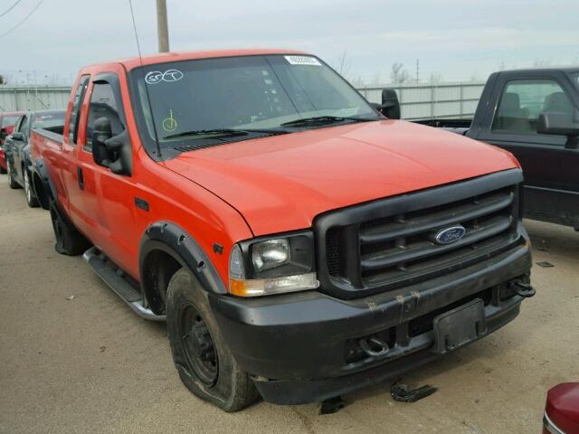 1FTNX20L52EA74026 - 2002 FORD F250 SUPER ORANGE photo 1