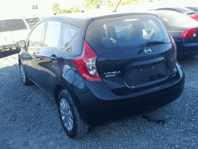 3N1CE2CP7FL395117 - 2015 NISSAN VERSA NOTE BLACK photo 3