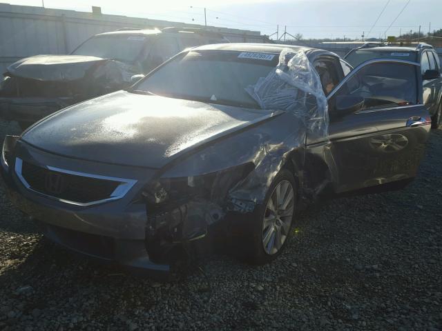 1HGCS2B83AA002117 - 2010 HONDA ACCORD EXL GRAY photo 2