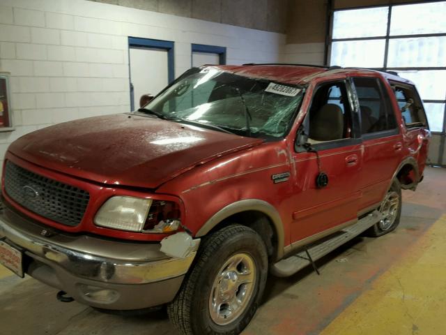 1FMPU18LXYLA02027 - 2000 FORD EXPEDITION MAROON photo 9