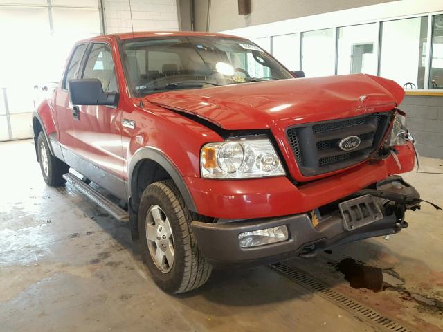 1FTPX04584KD41396 - 2004 FORD F150 RED photo 1