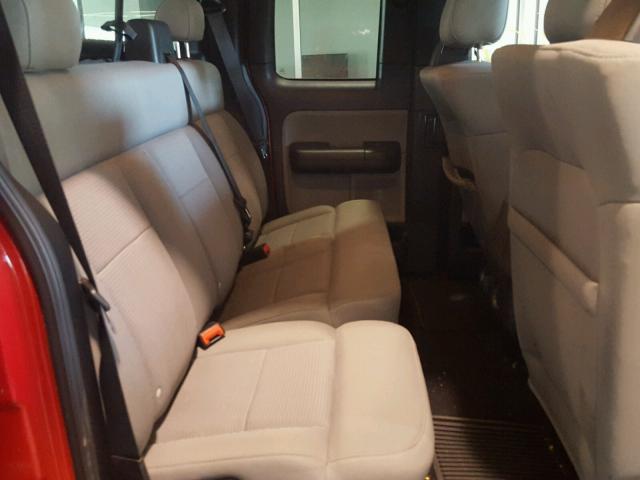 1FTPX04584KD41396 - 2004 FORD F150 红色 照片 6