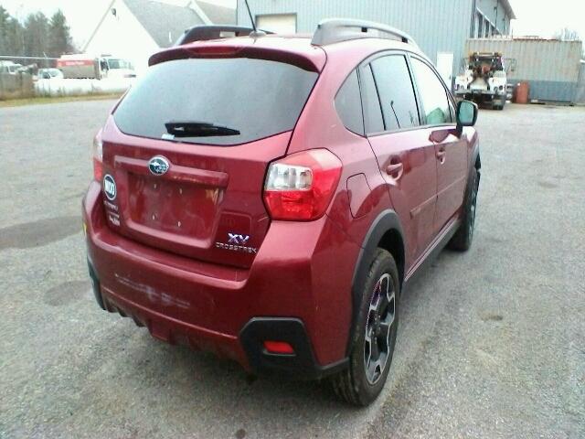 JF2GPAKCXE8279944 - 2014 SUBARU XV CROSSTR RED photo 4