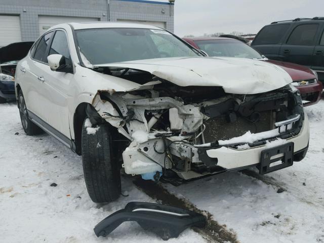 5J6TF2H54DL006115 - 2013 HONDA CROSSTOUR WHITE photo 1