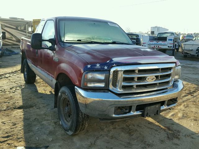 1FTNX21F12ED04721 - 2002 FORD F250 SUPER TWO TONE photo 1