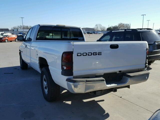 3B7HC13Y81G778545 - 2001 DODGE RAM 1500 WHITE photo 3