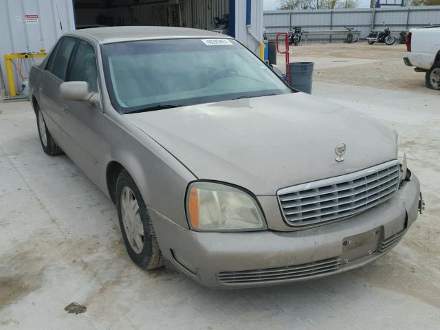 1G6KD54Y44U174813 - 2004 CADILLAC DEVILLE GOLD photo 1